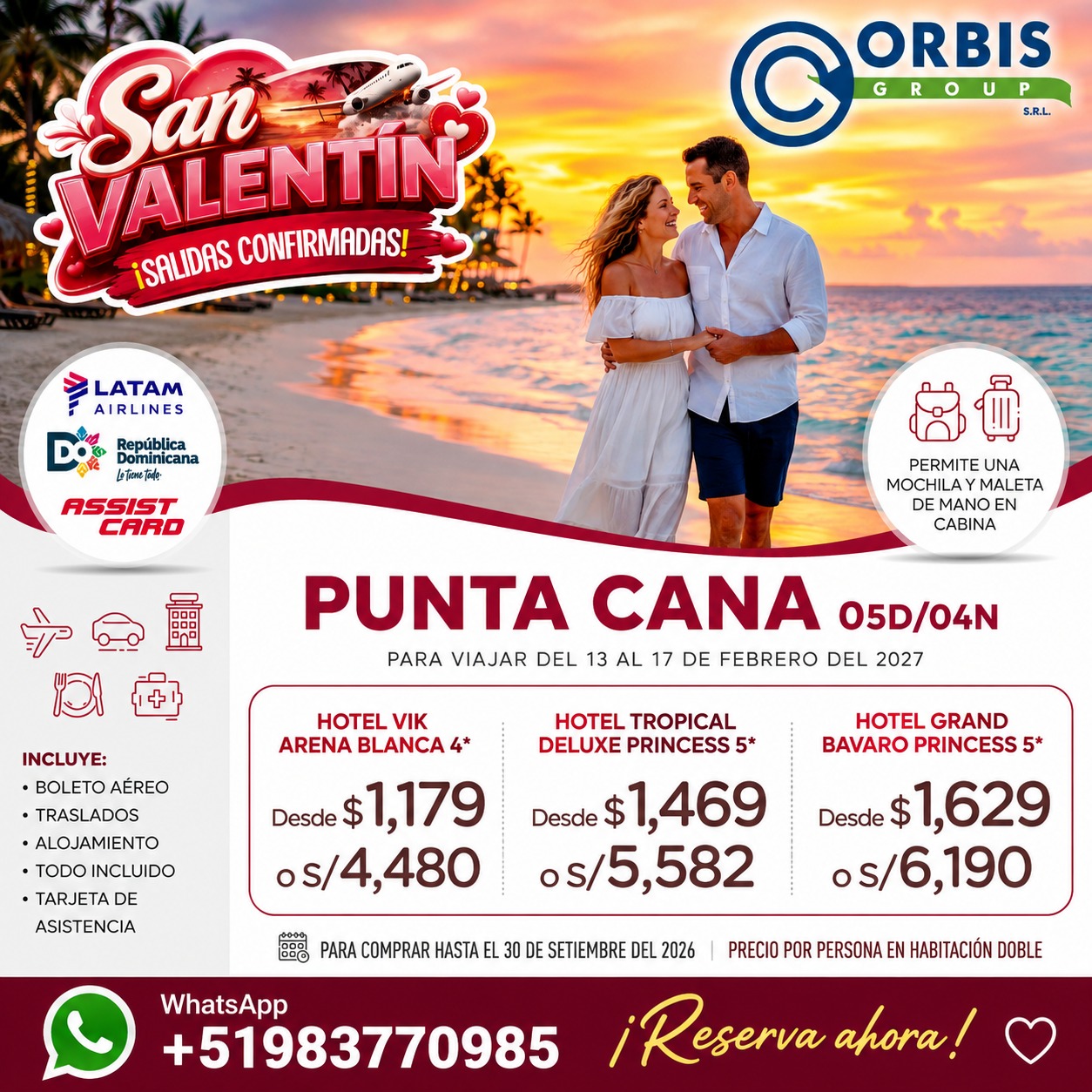 PUNTA CANA SAN VALENTIN CNX